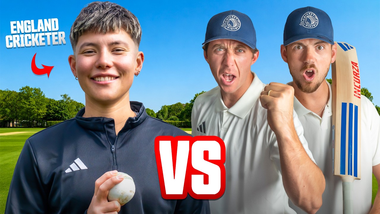 ISSY WONG vs VILLAGE CRICKETERS!