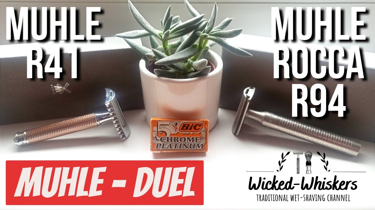 Muhle R41 vs Muhle Rocca - Shave & Comparison
