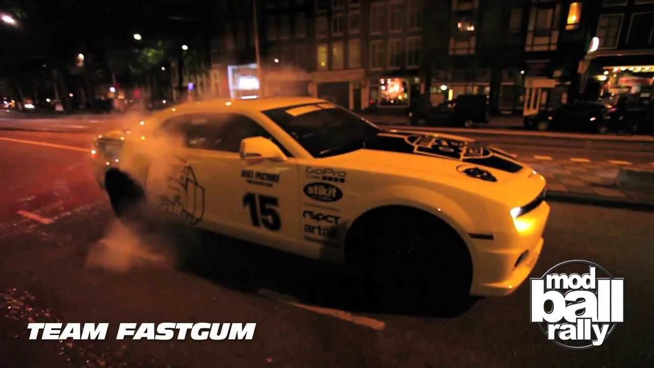 Modball Rally Europe - London Start Line to Amsterdam - 180 CARS!