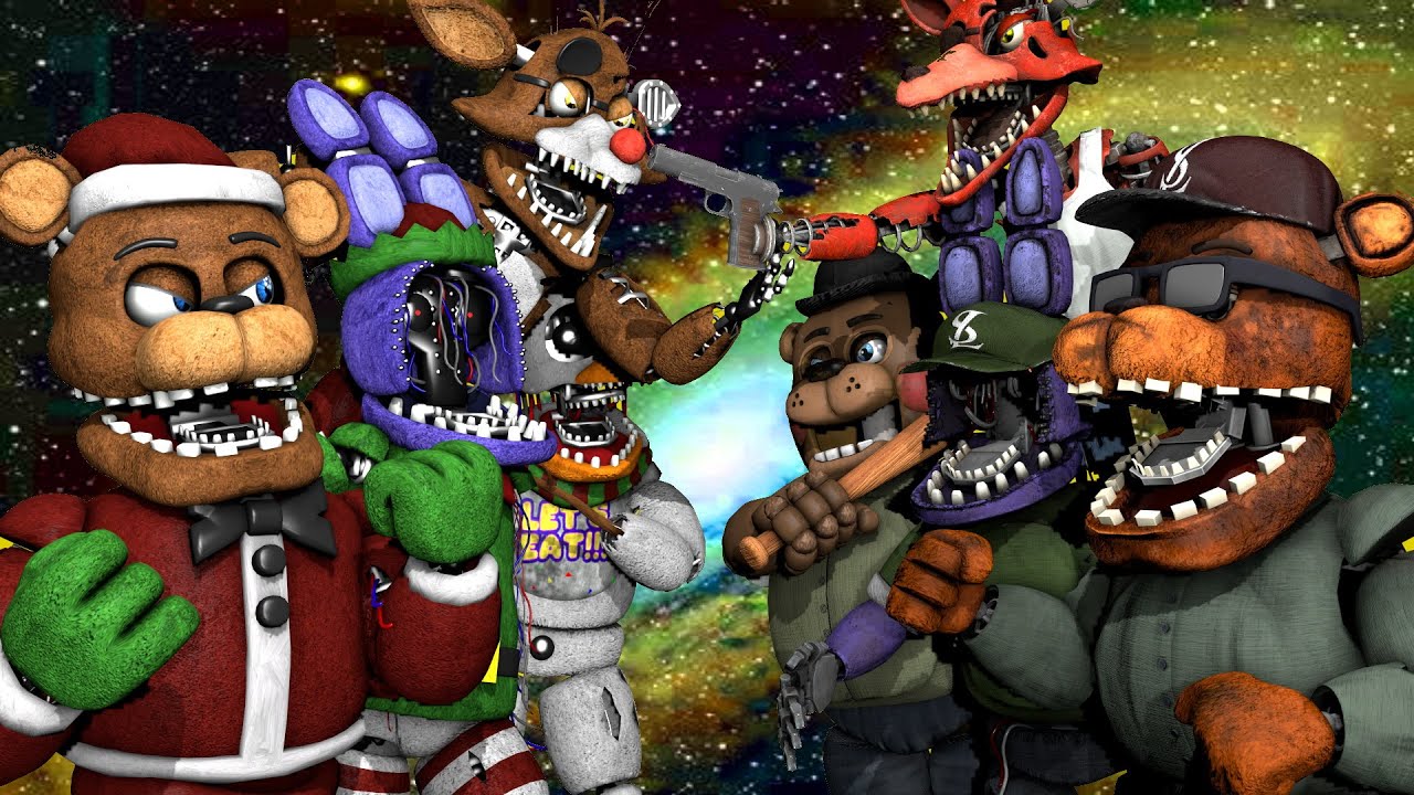 [SFM FNaF] San Andreas vs Christmas Animatronics