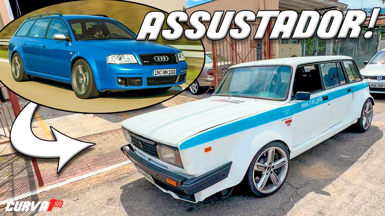 PRIMEIRA VEZ ACELERANDO O LADA V8 BITURBO !!