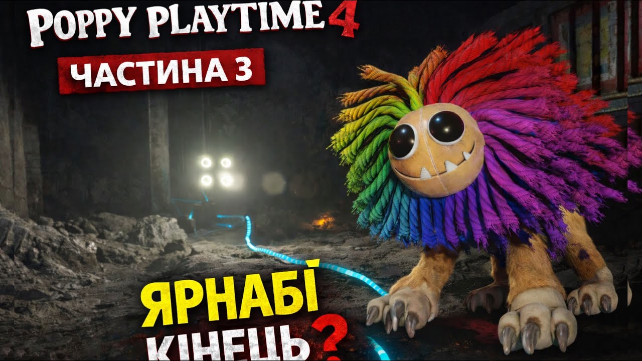Ярнабі виходить з тіні… Це його кінець? 😱 | Poppy Playtime 4 — Part 3