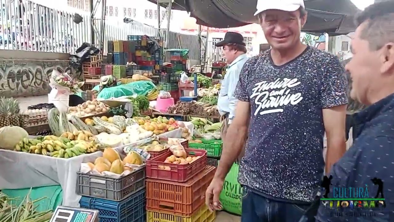 Plaza De Mercado De Garagoa, Boyacá.