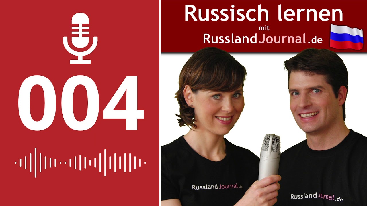004 Russische Personalpronomen. Alle Formen des Verbs 'sprechen'. Sich entschuldigen.