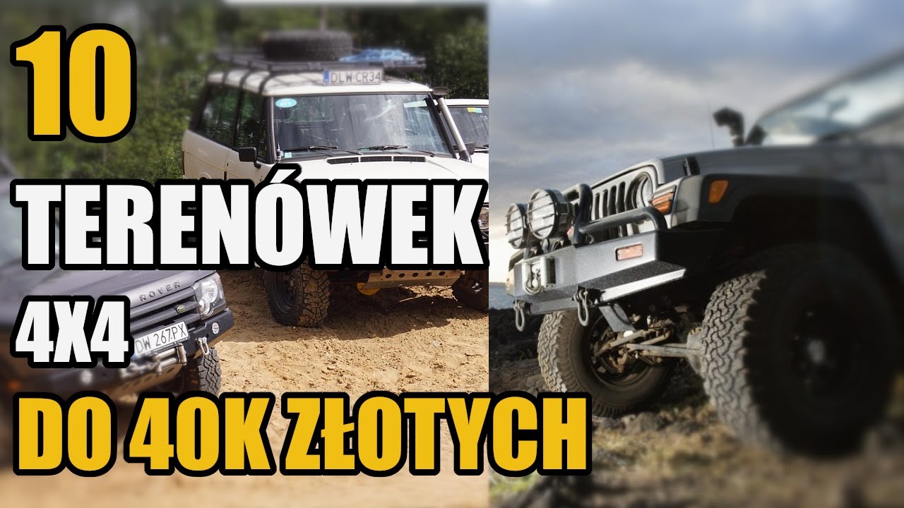 10 Teren&oacute;wek do 40 tysięcy złotych w 2025 roku