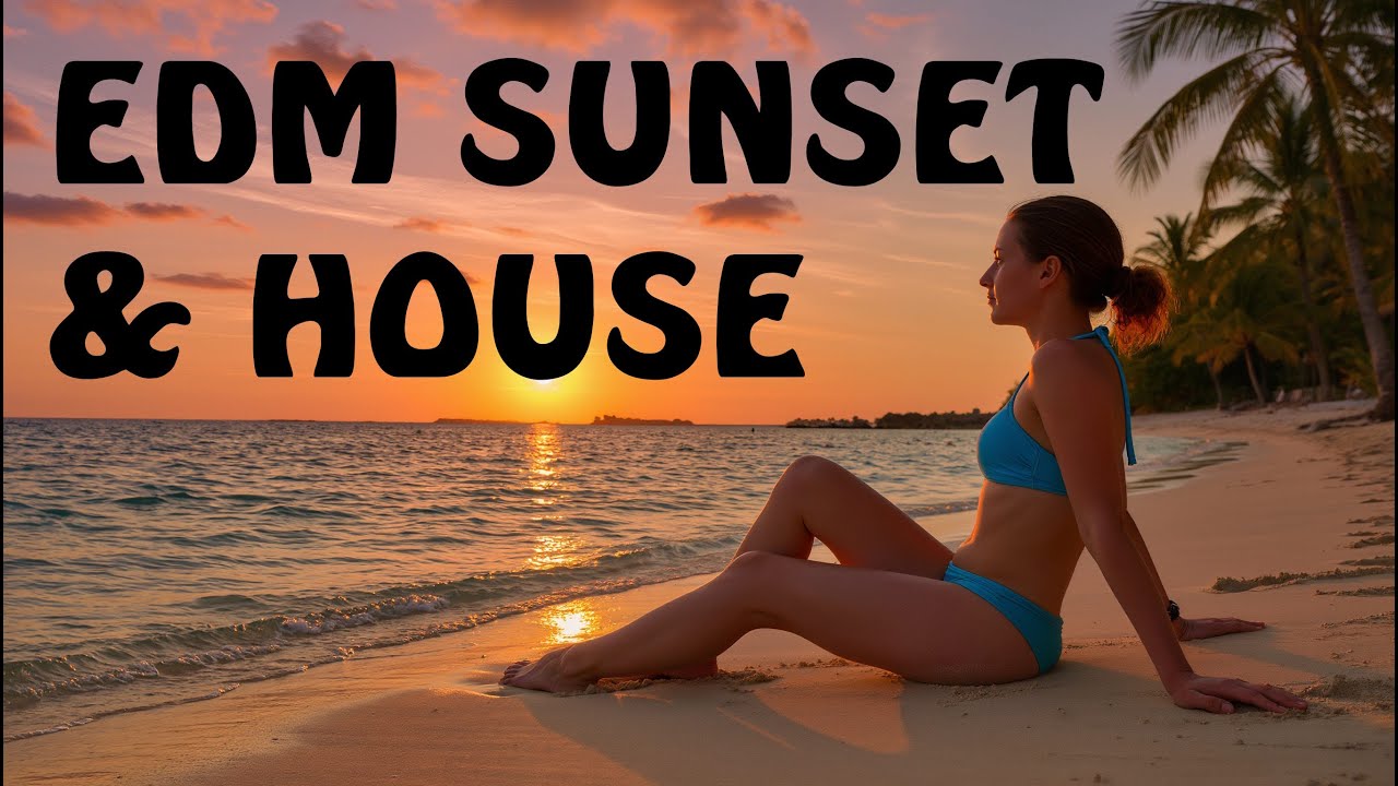 Sunset Waves 🌊 Deep House & Vocal House Mix 2026