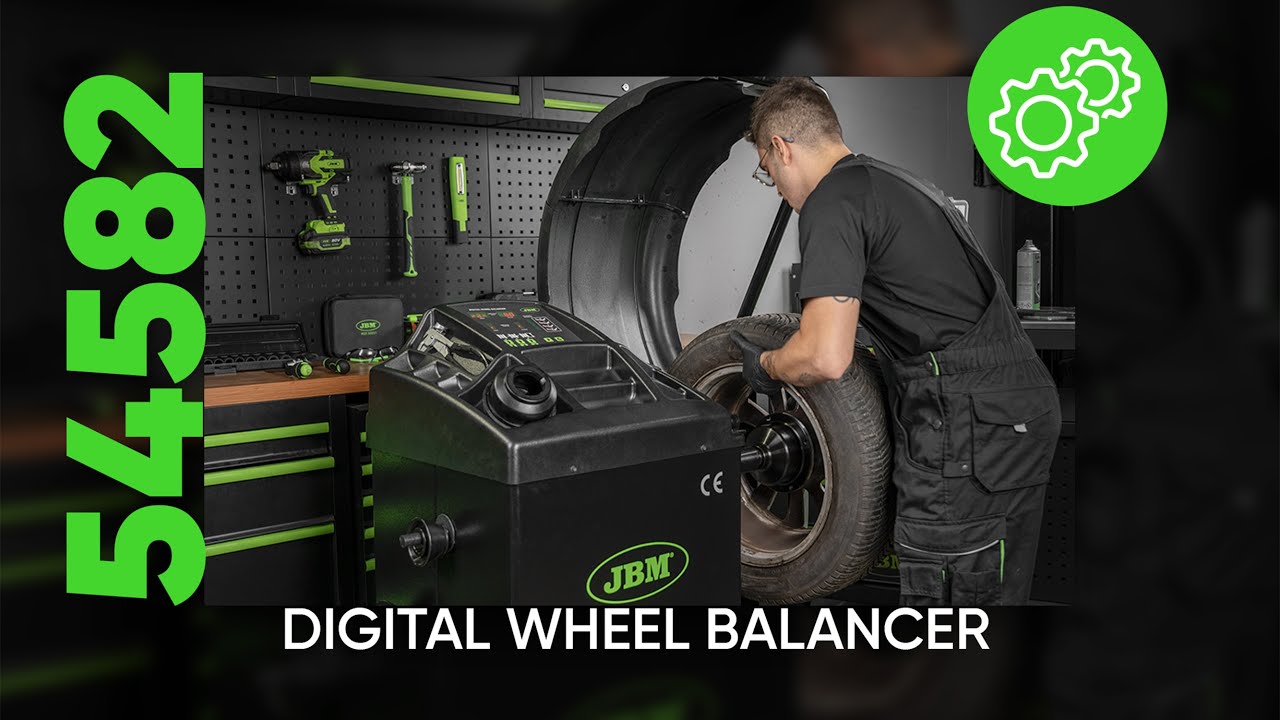 HOW TO USE THE DIGITAL WHEEL BALANCER REF. 54582