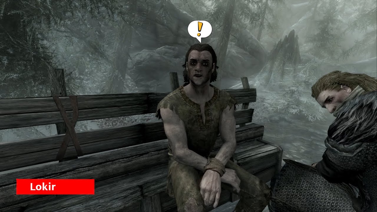 Skyrim Intro, but it's Dubbed Over From Memory