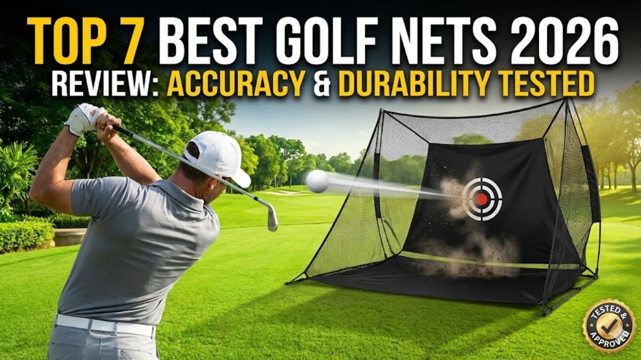 Top 7 Best Golf Nets 2026 – Backyard & Indoor Simulator Golf Nets Tested for Accuracy & Durability