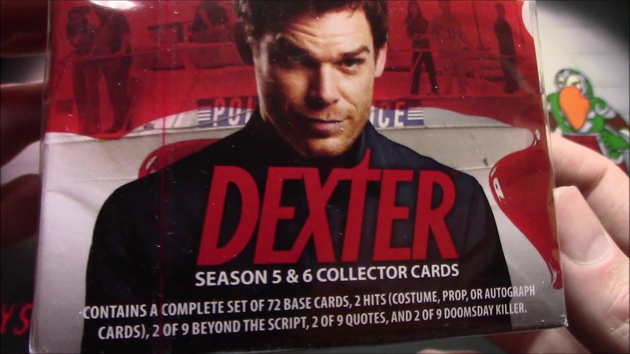 Dexter Seasons 5 and 6 Collector Cards!