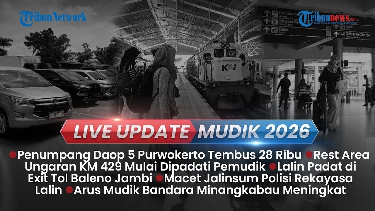🔴LIVE UPDATE SORE: Gubernur Aceh Lepas Ribuas Peserta Mudik Gratis, Arus Mudik Bandara Minangkabau