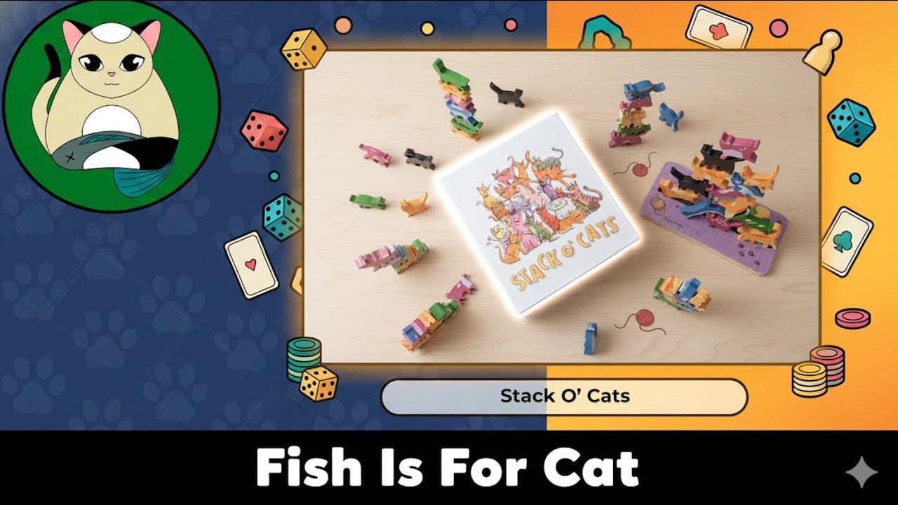 Stack O’ Cats Unboxing 🐾 | Cute, Quick & Family-Friendly Game