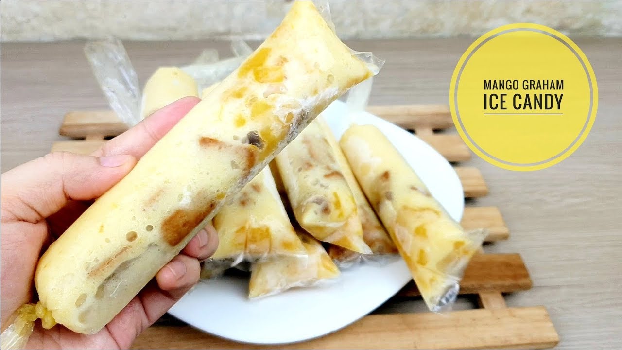 Mango Graham ice candy | How to make ice candy (Business recipe)