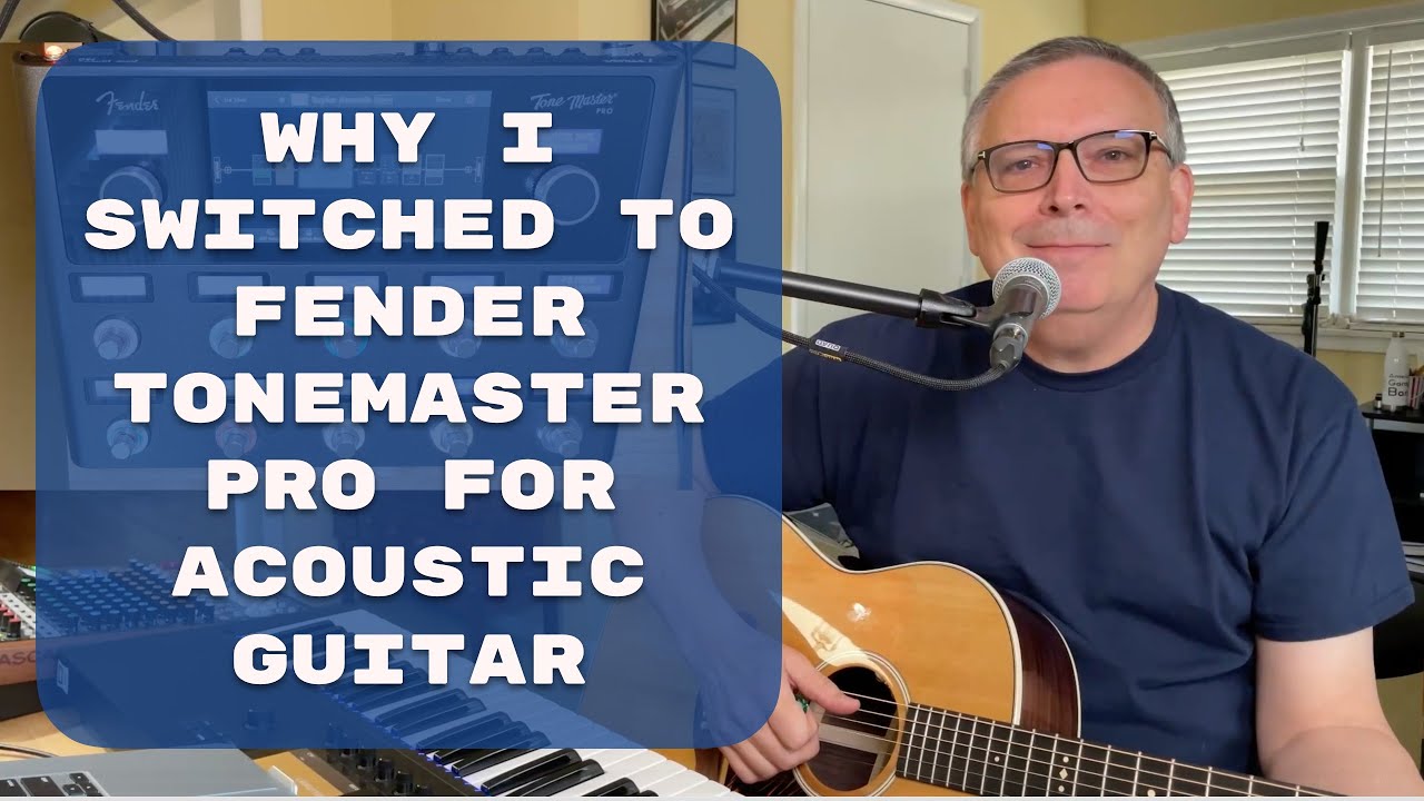 I switched to the Fender Tone Master Pro for my acoustic guitar rig.