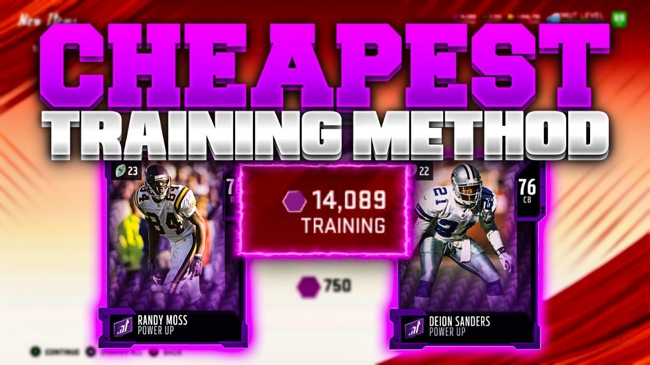 NEW CHEAPEST METHOD TO GET TRAINING IN MADDEN 20!! | ULTIMATE GUIDE FOR CHEAP TRAINING POINTS!!