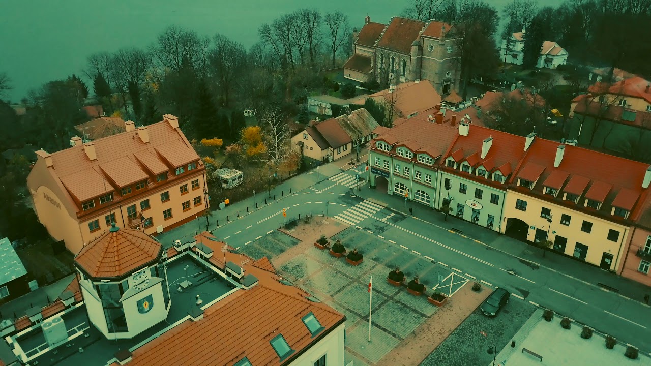 Serock, mazowieckie, z drone'a