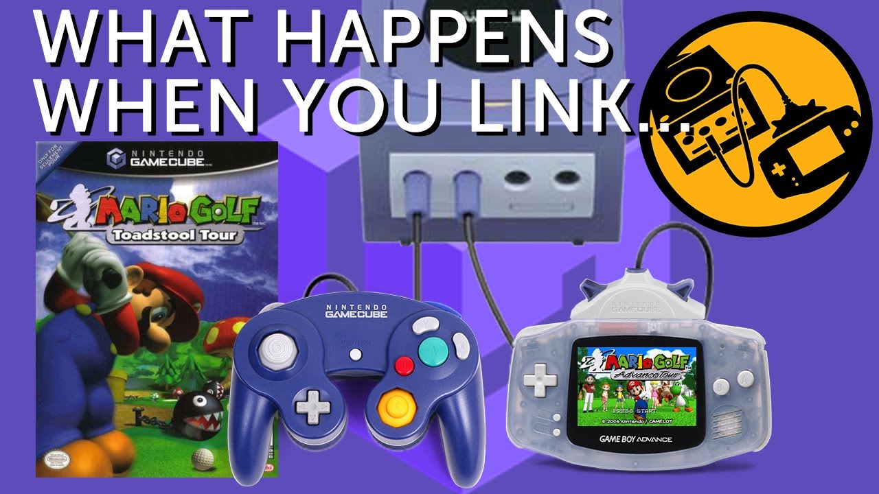 Связь GC-GBA — Mario Golf: тур по Toadstool. Что происходит при подключении GBA? #LinkItUp