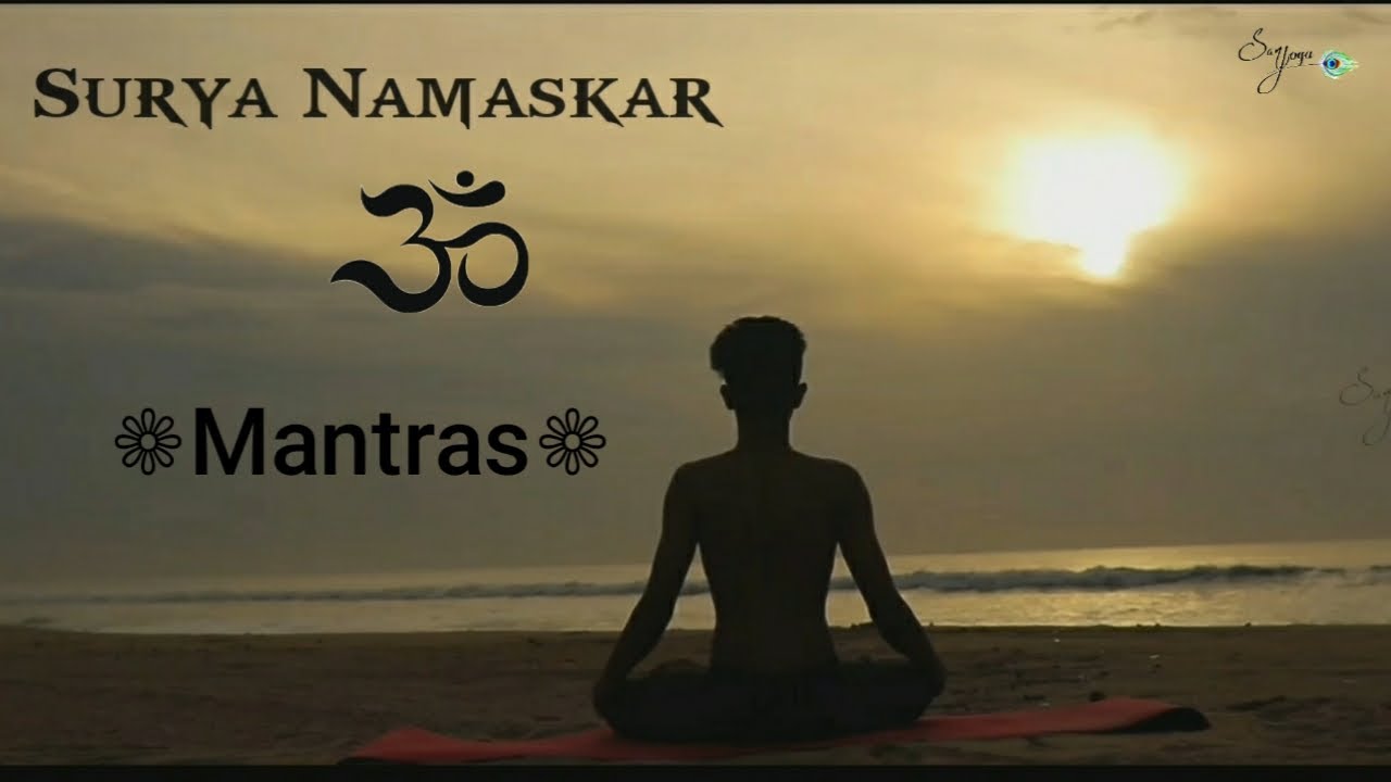 Surya Namakar with Mantras | Sun Salutation | Chanting mantras | Benefits | Sanyoga Studio