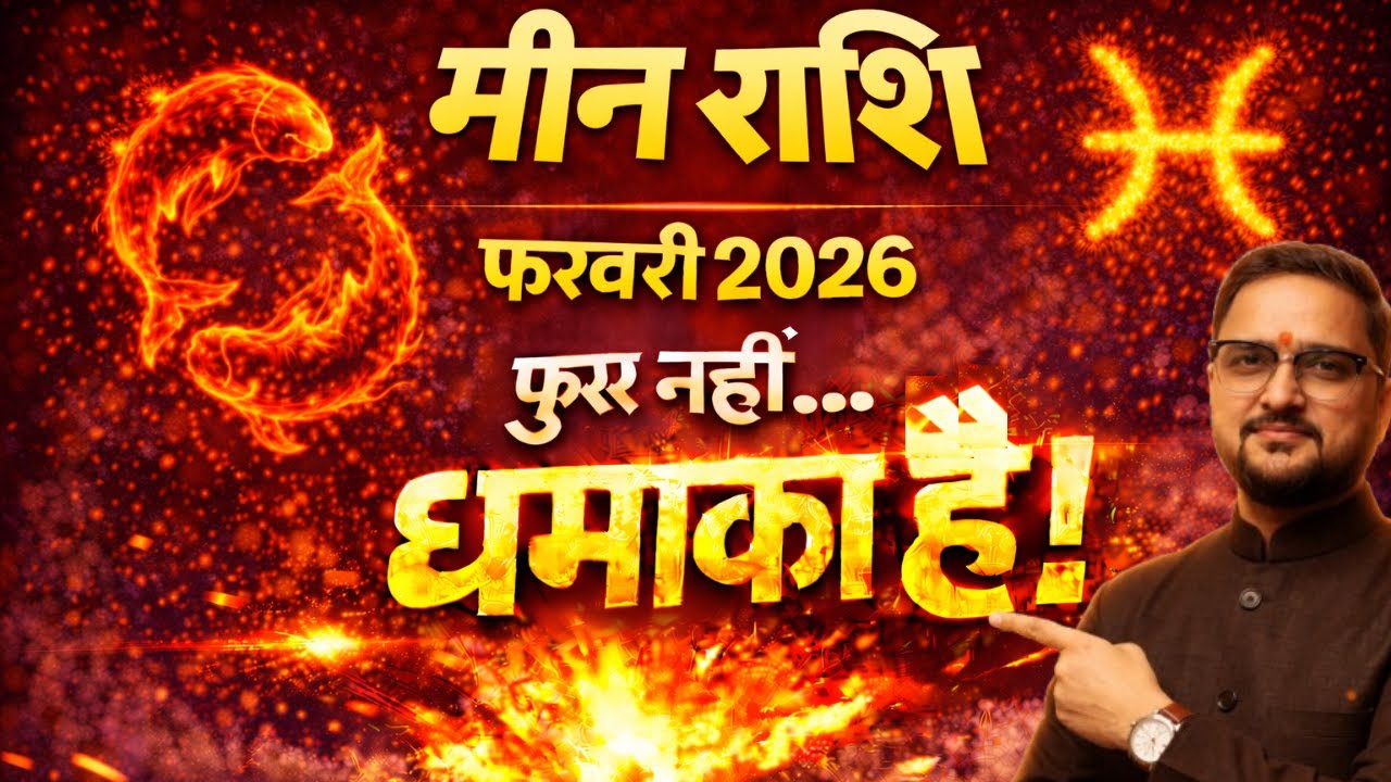Meen Rashi February 2026 | फुर्र नहीं… धमाका है | Career, Paisa, Relationship, Health | मीन राशि
