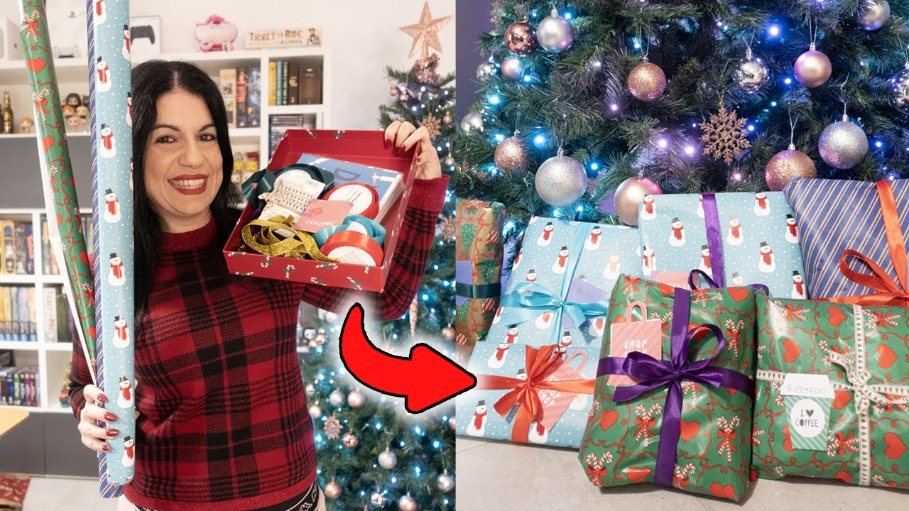 IMPACCHETTIAMO I REGALI DI NATALE 🎁 Vlogmas