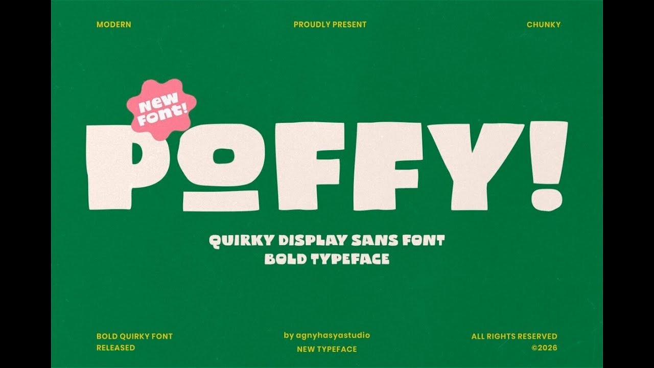 Poffy Font Download