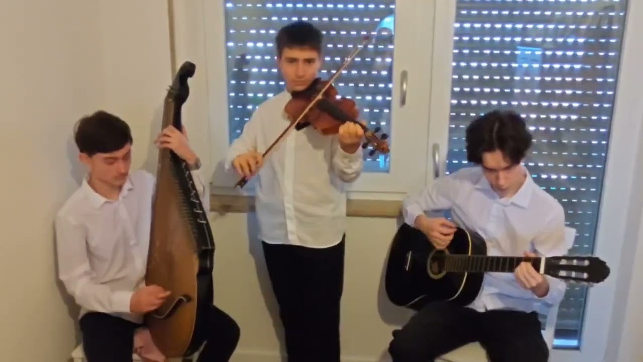 Нове звучання: «Мала баба три сини» (тріо: бандура, скрипка, гітара)
