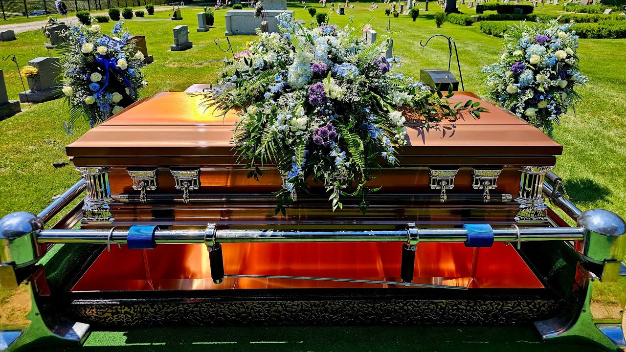 The Wilbert Copper Triune Committal Service