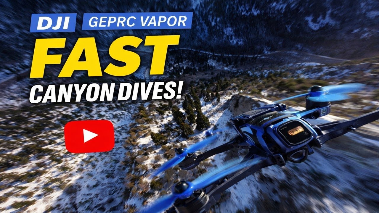 GEPRC Vapor DJI O4 Pro | Canyon Dives