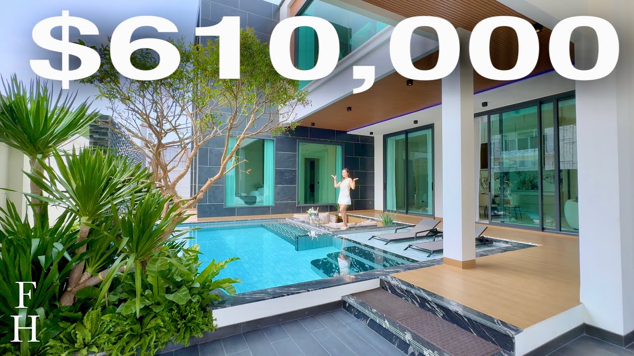 18,990,000 THB ($610,000) Luxury Villa in Pattaya, Thailand