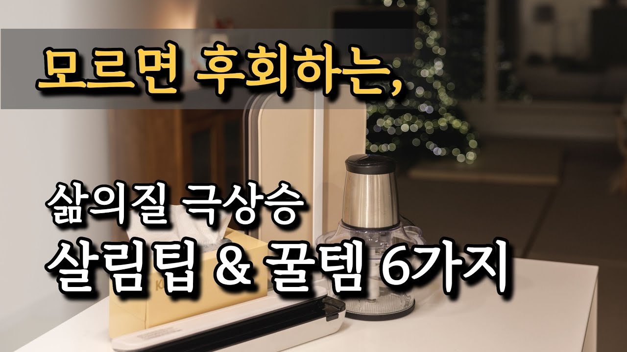 살림효율 팁 / 집안일 쉽게 하는 방법 / 효율적인 살림템 / 시간과 공간을 아껴주는 살림법