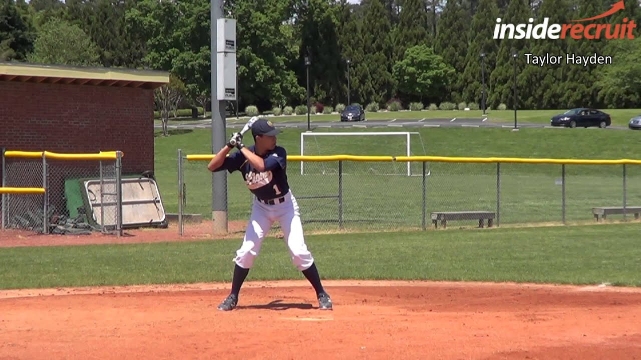 Taylor Hayden - Baseball Skills Video - May 2015