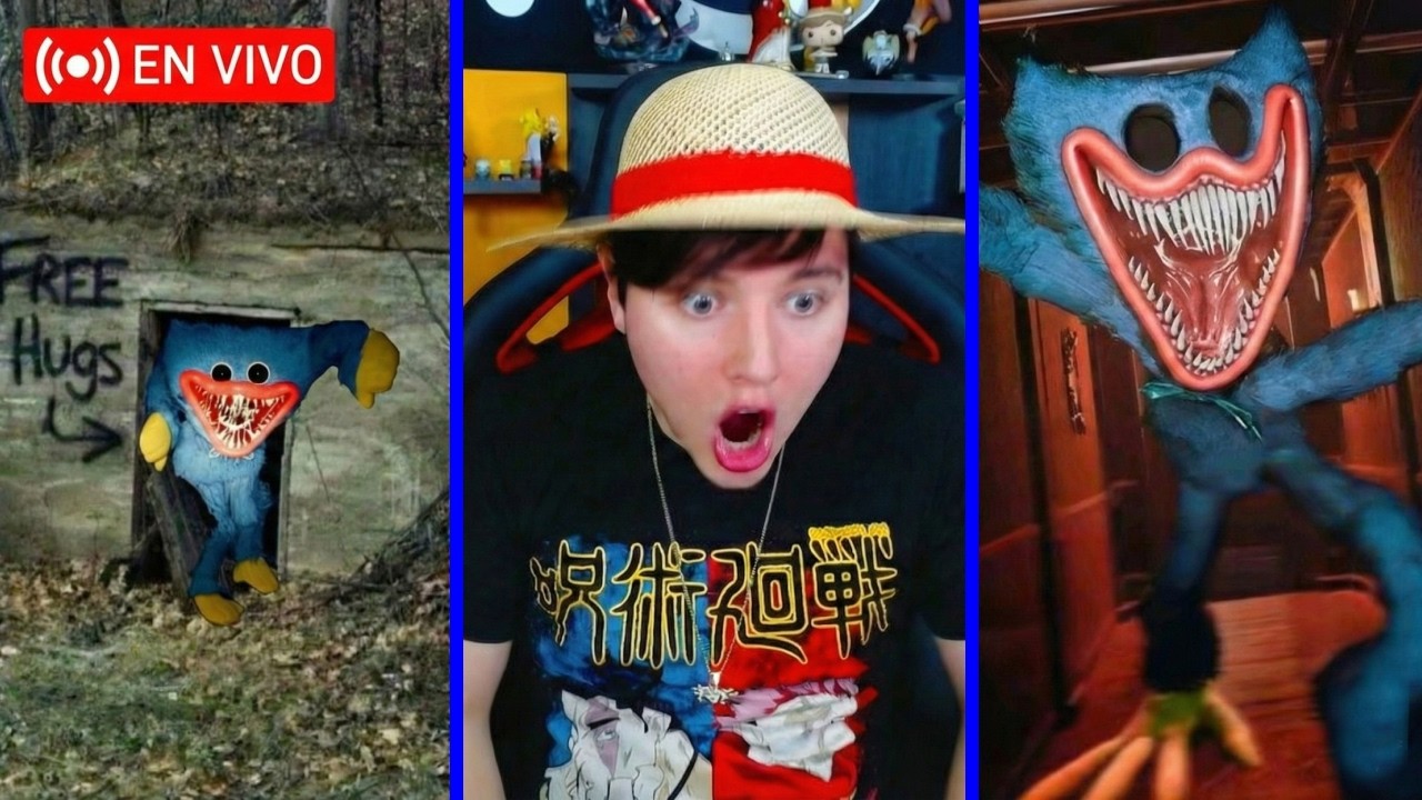 🔵POR PRIMERA VEZ🔵HOY🔵ME PASO🔵POPPY PLAYTIME CAP 1,2,3🔵