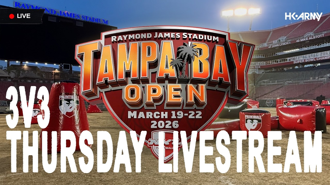 NXL Tampa Bay LIVE 3v3 Pro Paintball 2026 HK Army