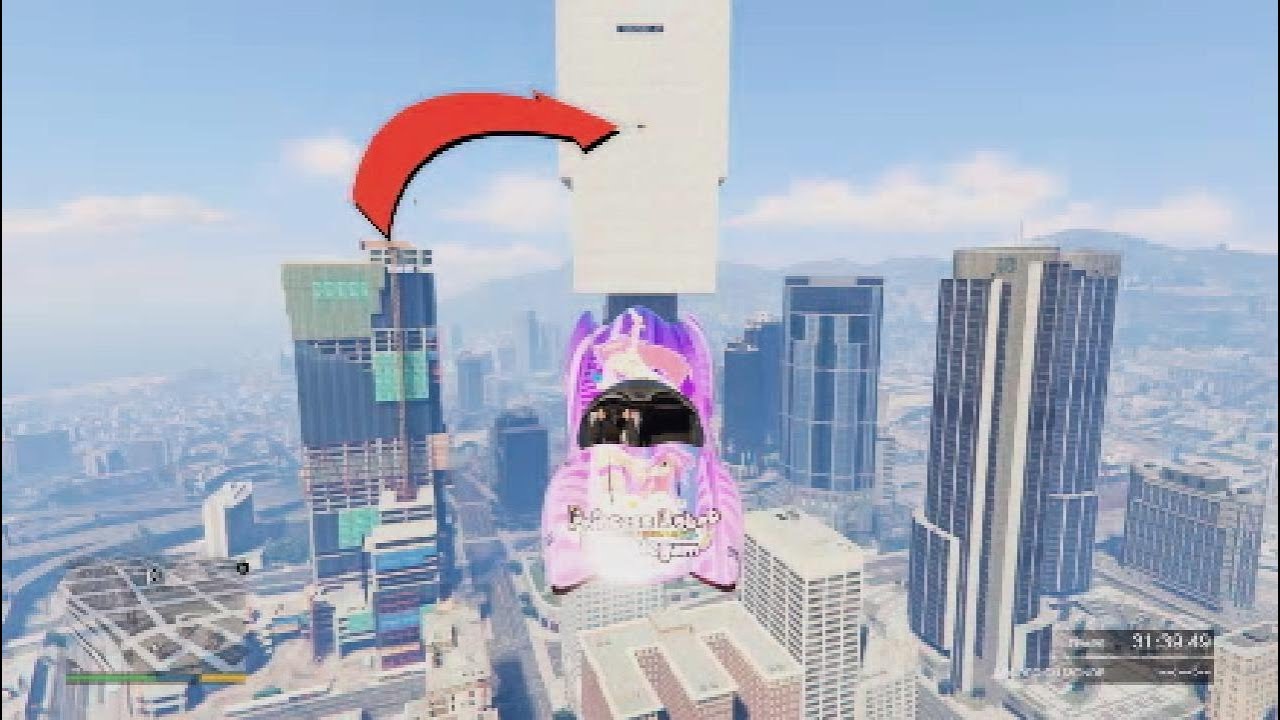 Gta 5 Parkour scramjet