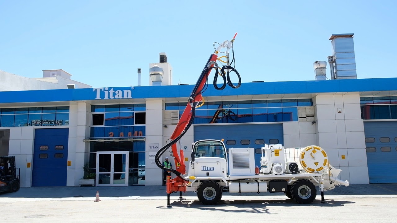 Titan IS26 Concrete Spraying Machine