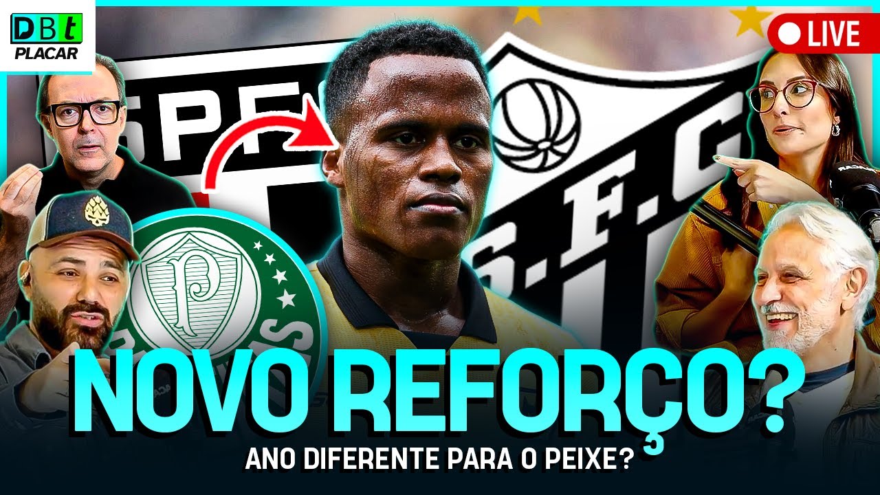 PALMEIRAS QUER JOHN ARIAS, SANTOS X SÃO PAULO PELO BRASILEIRÃO: QUEM LEVA? | Debate Placar | 04/02