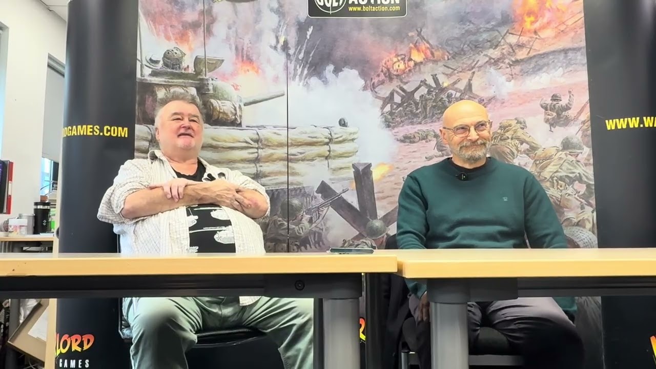 John Stallard and Rick Priestley Warlord Open Day Seminar &lsquo;All Things Warlord&rsquo; Q&A. 