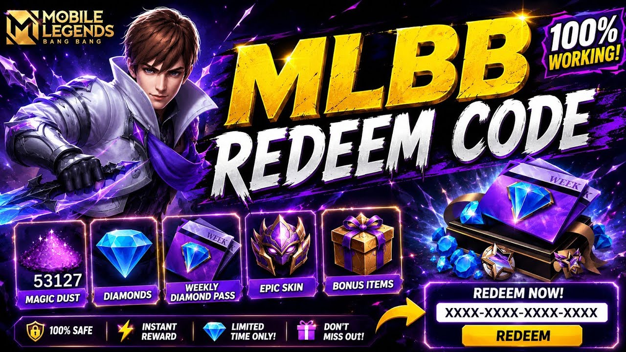 Mlbb Redeem Code 2026 No VPN