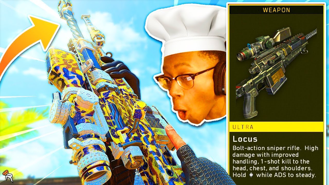 *NEW* LOCUS SNIPER RIFLE in BLACK OPS 4! BEST LOCUS CLASS SETUP! (NEW UPDATE)