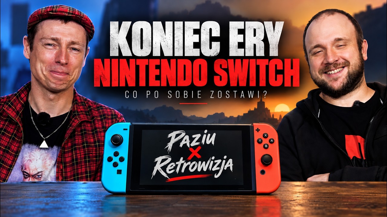 Paziu x Retrowizja - Nintendo Switch &ndash; KONSOLA, KT&Oacute;RA ZMIENIŁA RYNEK | GameBiz News