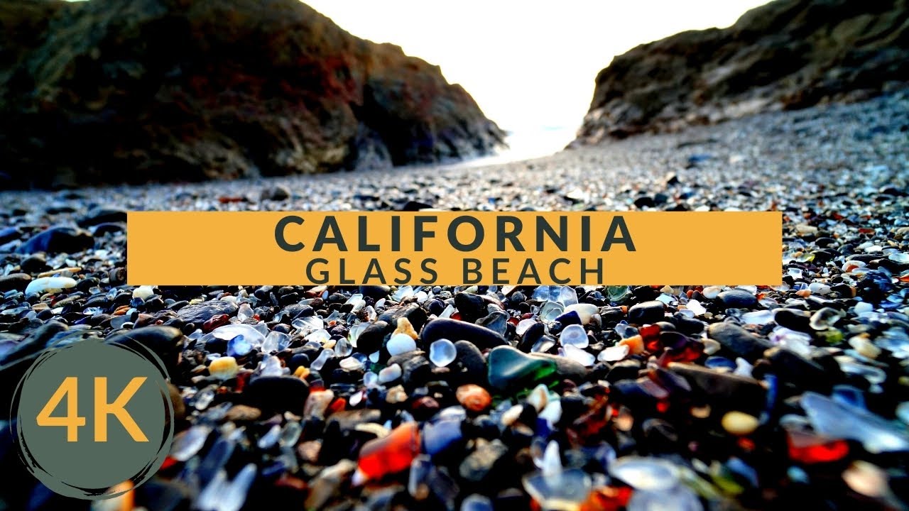 Glass Beach Fort Bragg California | Glass Beach Road | Mckerricher State Park | Relaxing Music