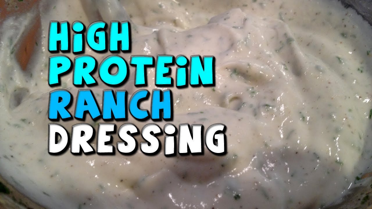 Greek Yogurt Protein Ranch Dressing | Homemade & Fat Free