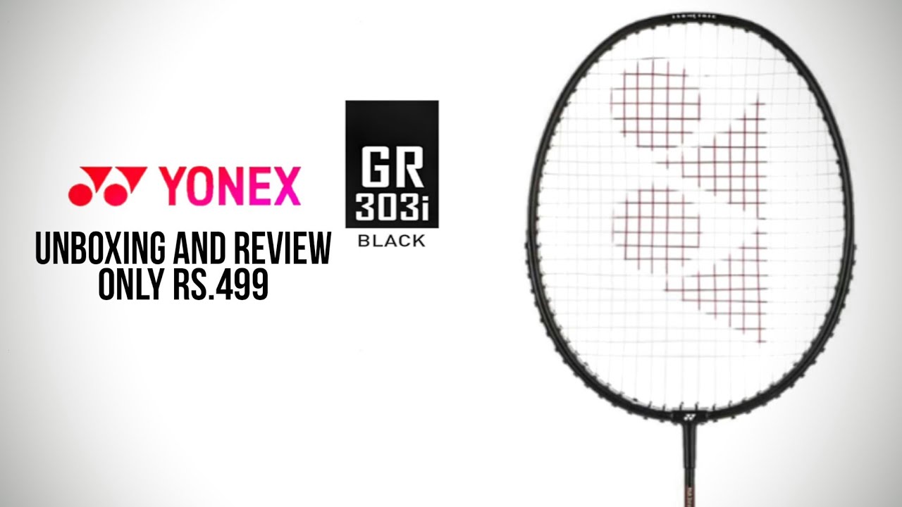 Yonex GR 303i badminton racket unboxing and review 😍🤩