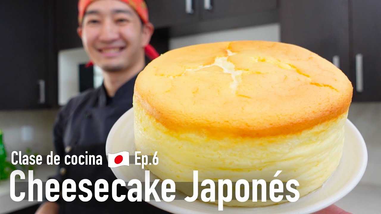 Todos los detalles de Cheesecake Japonés, Clase de cocina japonesa #Ep.6  | Cocina japonesa con Yuta