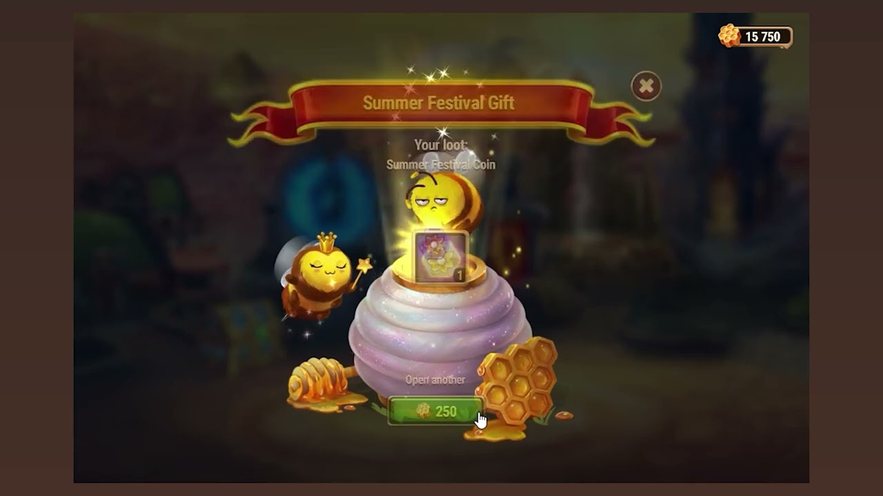 Hero Wars - Summer Festival - Opening 26000 honey (104 openings)