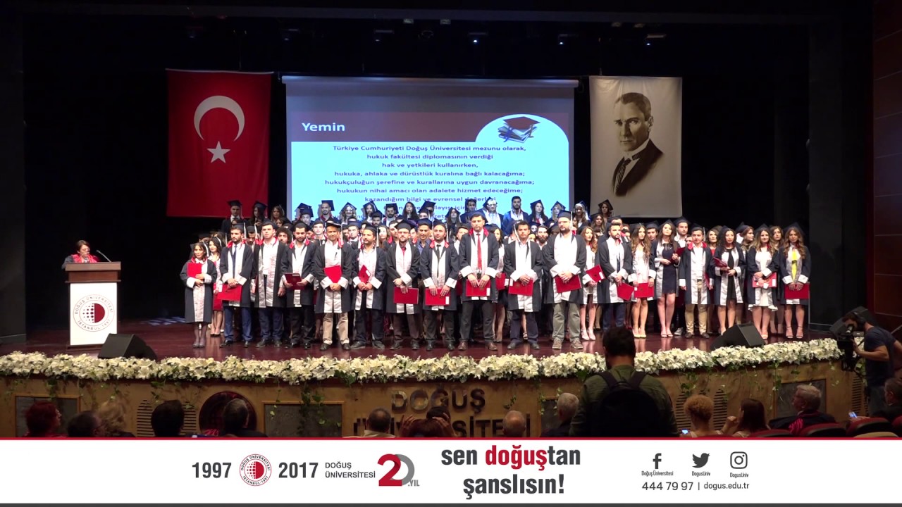 Doğuş Üniversitesi 2016 Mezuniyet Töreni
