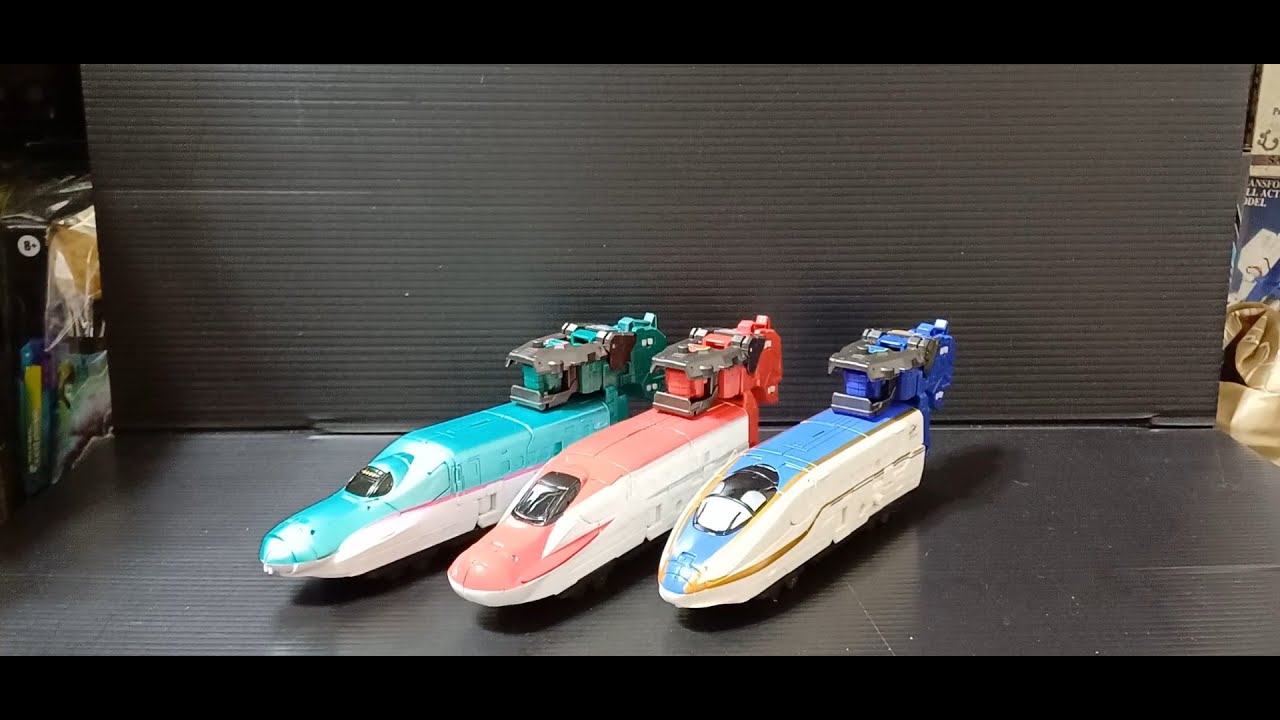 脫胎換骨！ 新幹線變形機器人 變革世代 SRG合體組合包 新幹線変形ロボ シンカリオンCW シンカリオン SRG E5 E6 E7 合体セット Shinkansen transformation