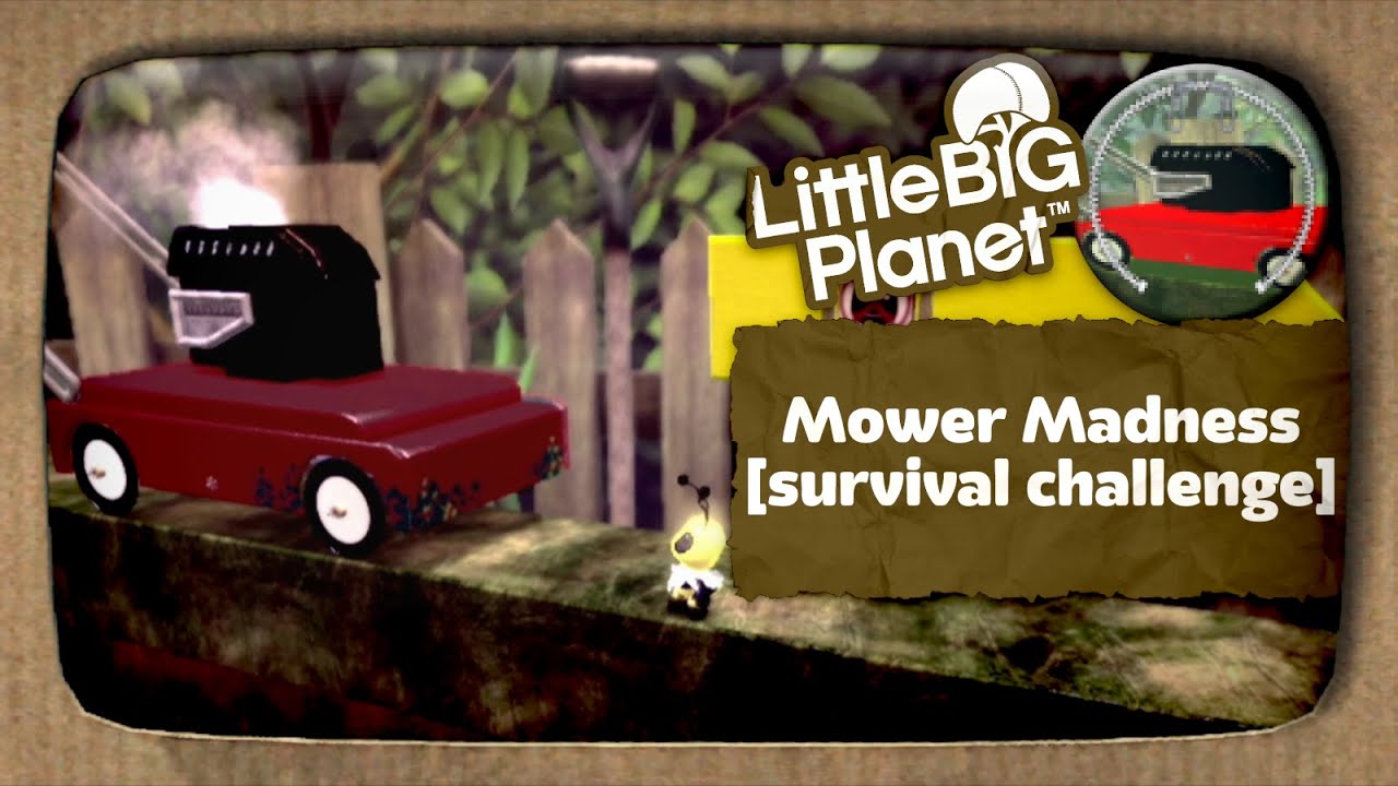 Mower Madness [survival challenge] (No Audio Commentary, LBP1)