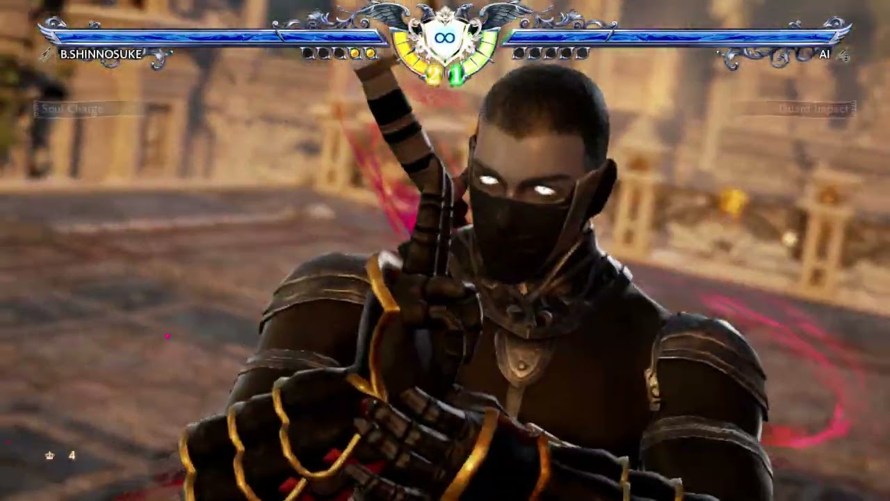 SOULCALIBUR™Ⅵ 블랙 노하라 신노스케 VS 스오토메 아이(수지) 스토리 STAGE 5