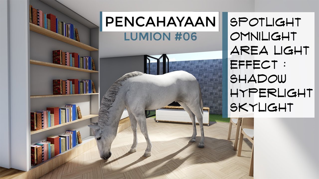 7 menit mengerti lightings/pencahayaan di Lumion  | Tutorial Lumion #06